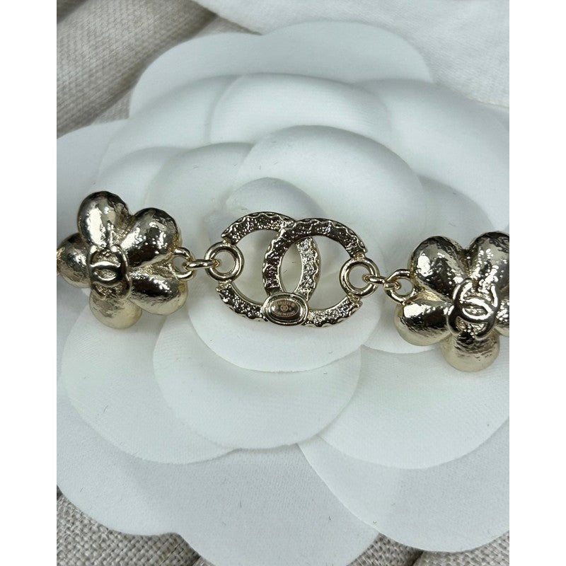 18K  Chanel Black & Orange Crystal Choker Necklace